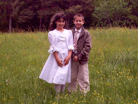ma soeur et mon cousin a leur cominion